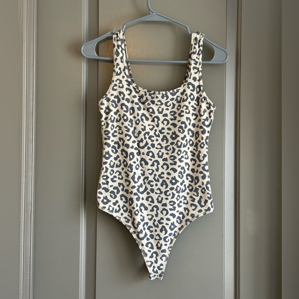 Women’s A&F Cheetah Body Suit Size S